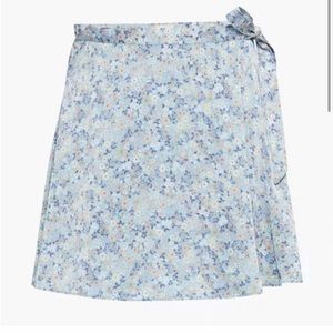 Aritzia mini wrap skirt